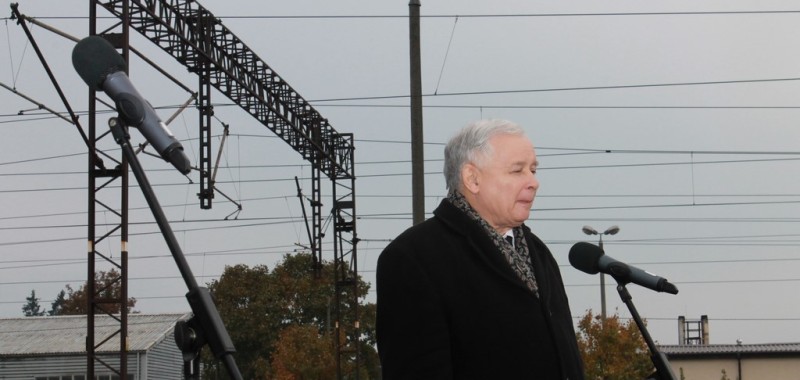 Premier Jarosław Kaczyński w Nidzicy