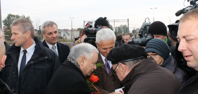 Premier Jarosław Kaczyński w Nidzicy
