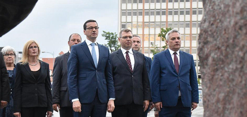 Premier Mateusz Morawiecki z wizytą w Olsztynie