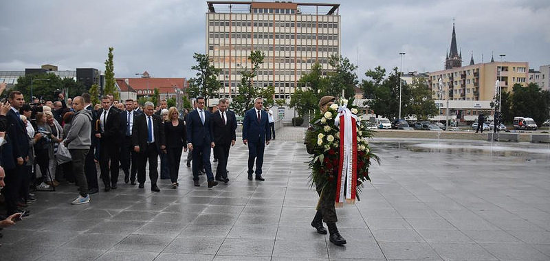 Premier Mateusz Morawiecki z wizytą w Olsztynie