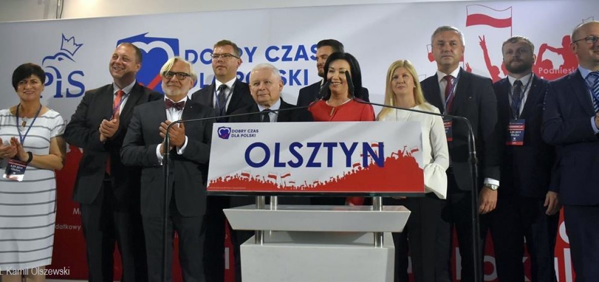 Konwencja z udziałem Jarosława Kaczyńskiego