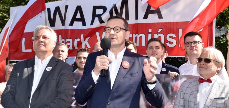 Premier w Olsztynie