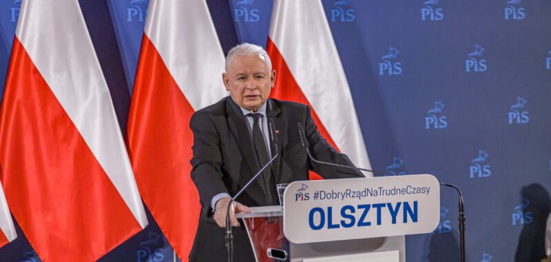 Jarosław Kaczyński na Warmii i Mazurach: "Warto być Polakiem! Warto, żeby Polska trwała!"