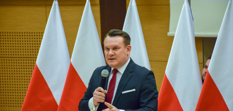 Dominik Tarczyński w Olsztynie