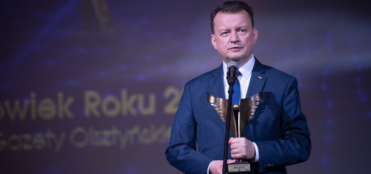 Siódma edycja Kongresu Przyszłości: Mariusz Błaszczak został Człowiekiem Roku "Gazety Olsztyńskiej"